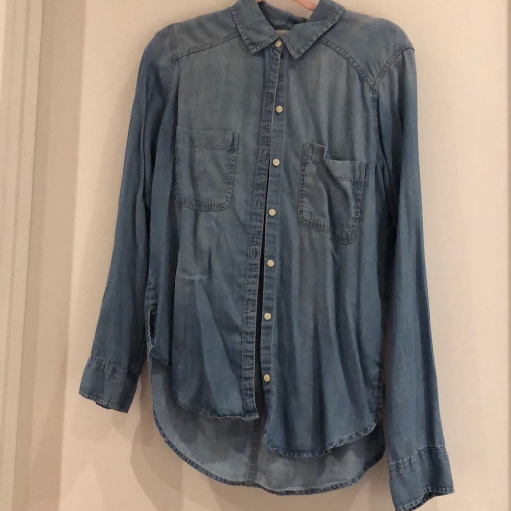 Denim top